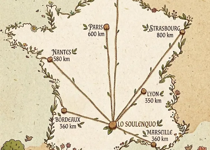 Couette-café Lo Soulenquo à Fonteilles Golinhac